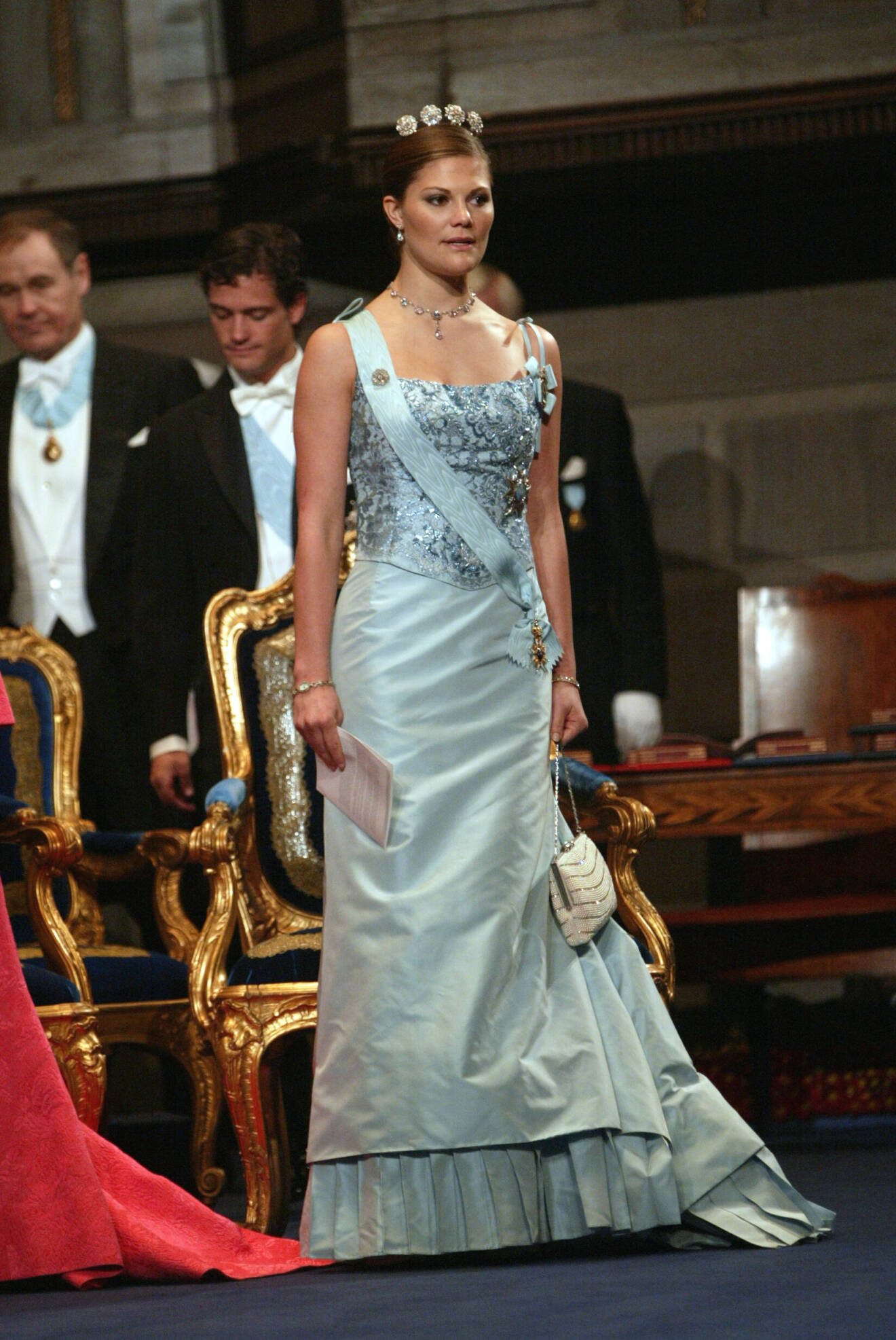 Kronprinsessan Victorias Nobelklänning 2003