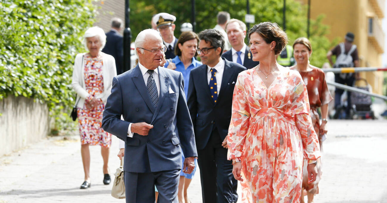 Kung Carl Gustaf, Anna Kinberg Batra och David Batra