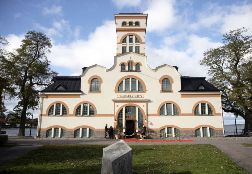 Slottsholmens Warmbadhus. Slottsholmens Warmhusbad