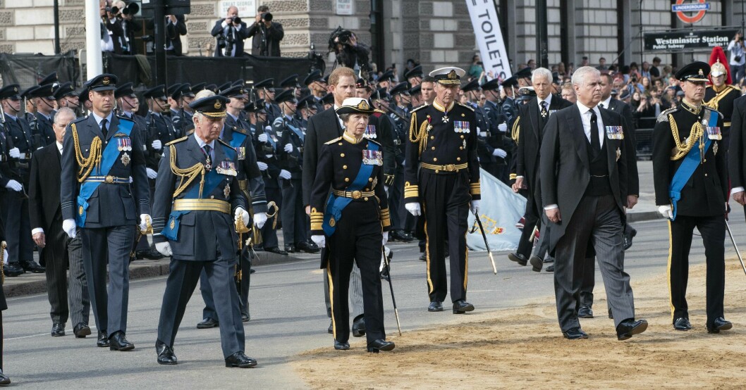 En känslosam dag för den brittiska kungafamiljen.
