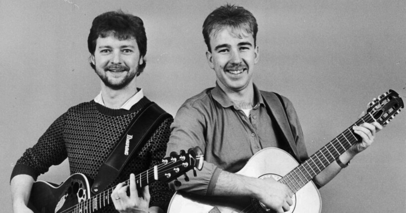 Stefan & Krister på 80-talet. Stefan och Krister under tiden som visduo 1980