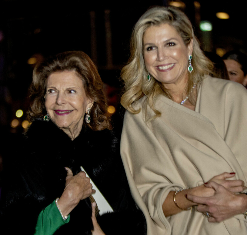 Två drottningar som alltid verkar trivas i hop: Silvia har rötter i Brasilien och Máxima är född i Argentina. Drottning Silvia och drottning Máxima