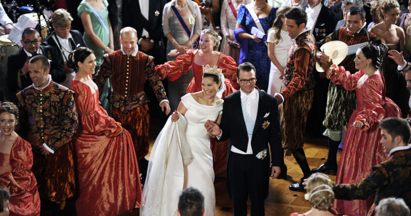 Kronprinsessan Victoria och prins Daniels bröllop.