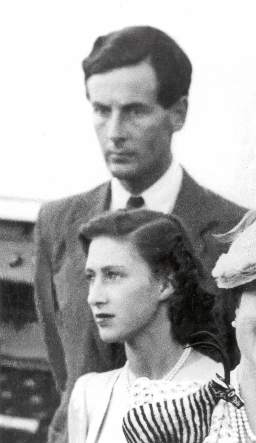 Peter Townsend och prinsessan Margaret hade kommit varandra nära på slottet, men de stoppades från att gifta sig.