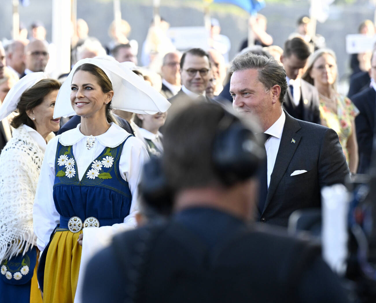 Prinsessan Madeleine och Chris O’Neill firar nationaldagsfirandet 2023 på Skansen