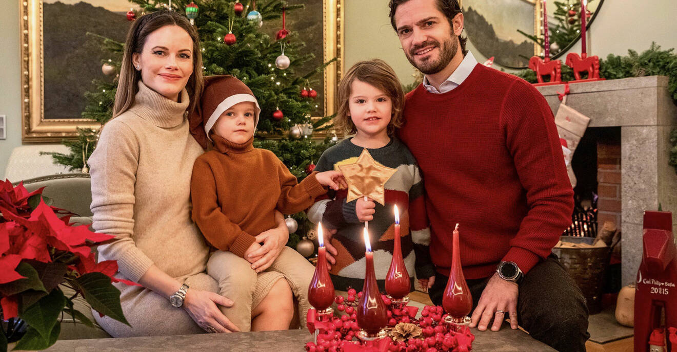 nya julfilmen på prinsessan Sofia och prins Carl Philip