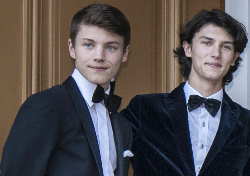 Prins Felix, till höger hans bror prins Nikolai. Prins Felix Prins Nikolai