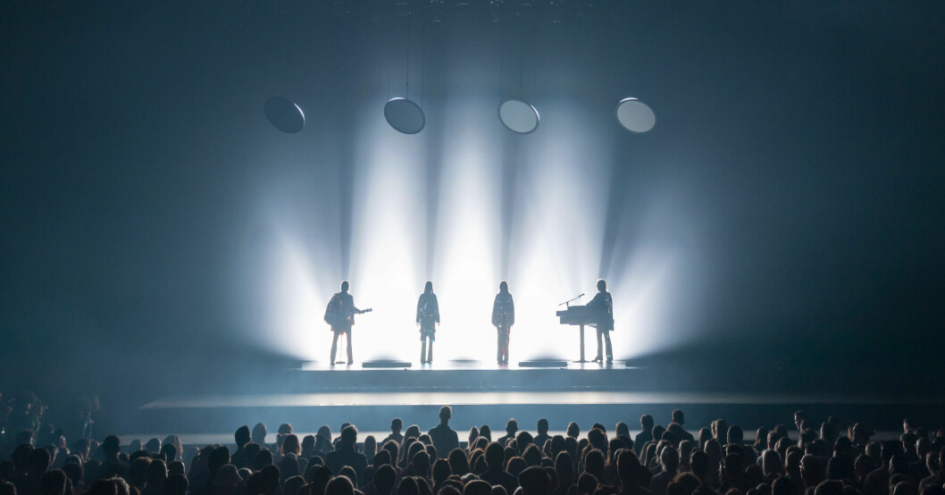 Detta fick kungaparet se – fyra "ABBAtarer". ABBA-konserten