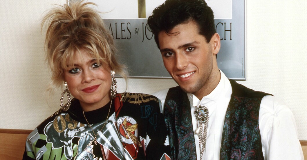 Pernilla Wahlgren och Emilio Ingrosso träffades i samband med Pernillas genombrott i Melodifestivalen.