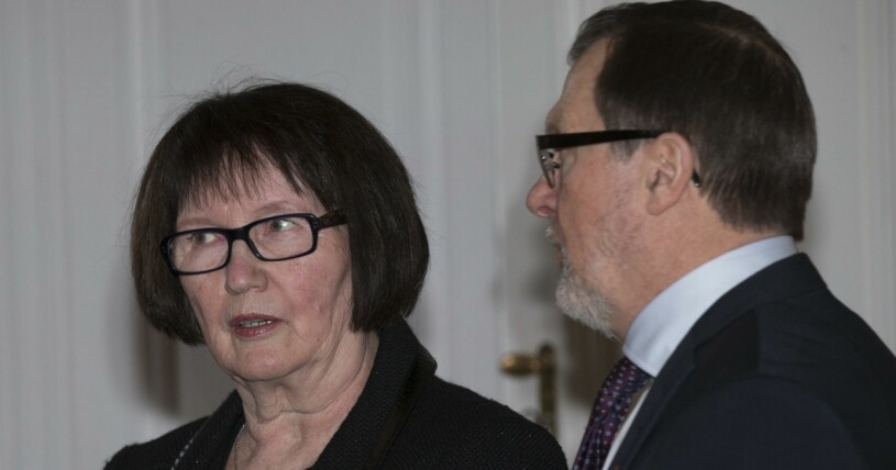 Ewa Westling med maken Olle Westling. Foto: Ewa Westling och Olle Westling
