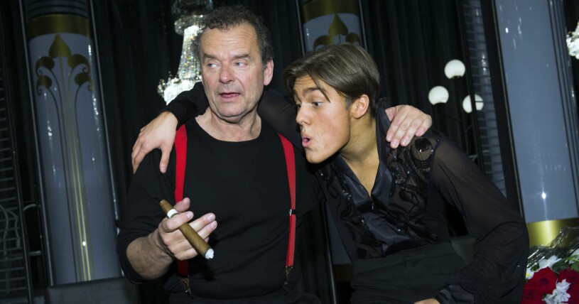 Benjamin Ingrosso och ”extramorfar” Steffo Törnquist i Let's Dance 2014. Steffo Törnquist och Benjamin Ingrosso i Let's Dance