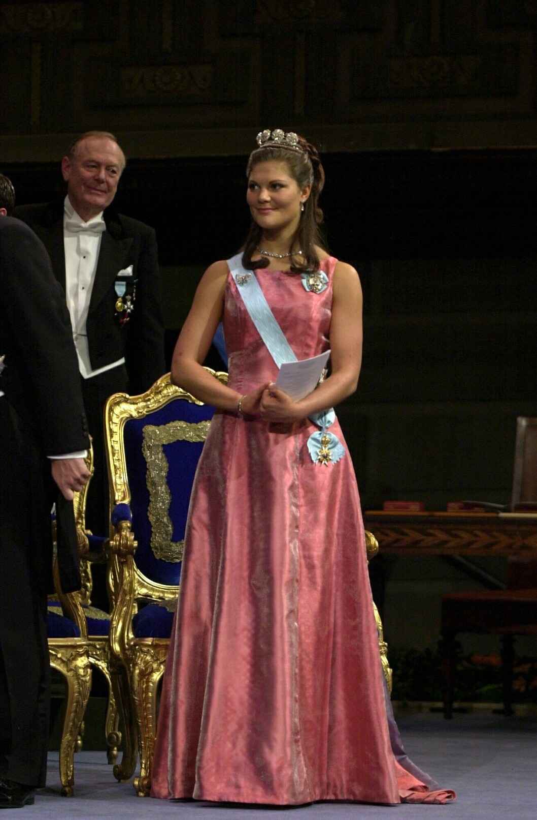 Nobel 2000. Den här klänningen är extra speciell för Lars. Den bars senare av Victoria i Vanity Fair. Victoria Nobel 2000