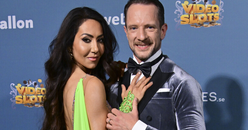 Doktor Mouna dansar med Tobias Wallin i <span class=" italic" data-lab-italic_desktop="italic">Let's dance</span>.