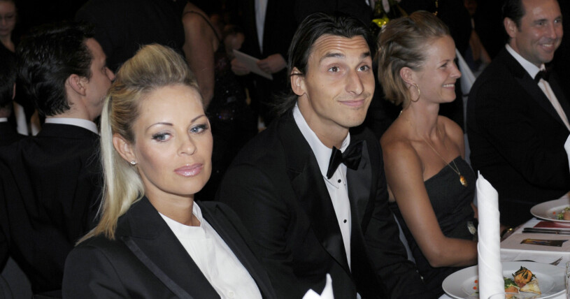 Helena Seger och Zlatan Ibrahimovic på Idrottsgalan 2008. Helena Seger och Zlatan på Idrottsgalan