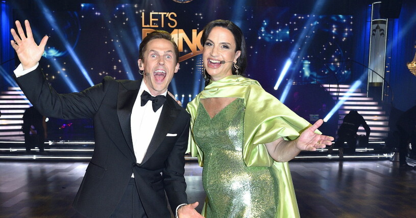 David Lindgren och Petra Mede fortsätter som programledare i Let's Dance. David Lindgren och Petra Mede