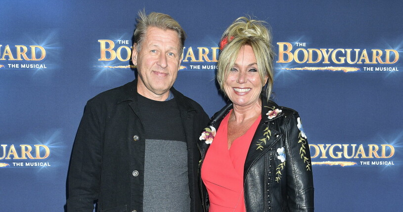 Anne Lundberg med maken Allan Lindfors. Allan Lindfors och Anne Lundberg