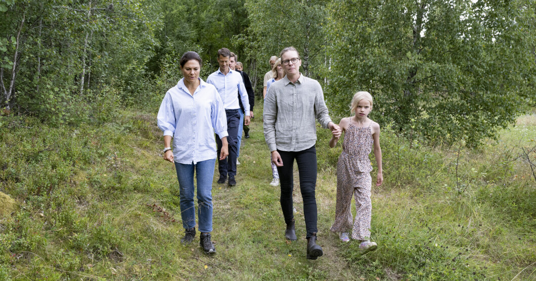 Kronprinsessan Victoria besökte nyligen Gårdsjö lantbruk i Heby i Uppland. Kronprinsessan Victoria