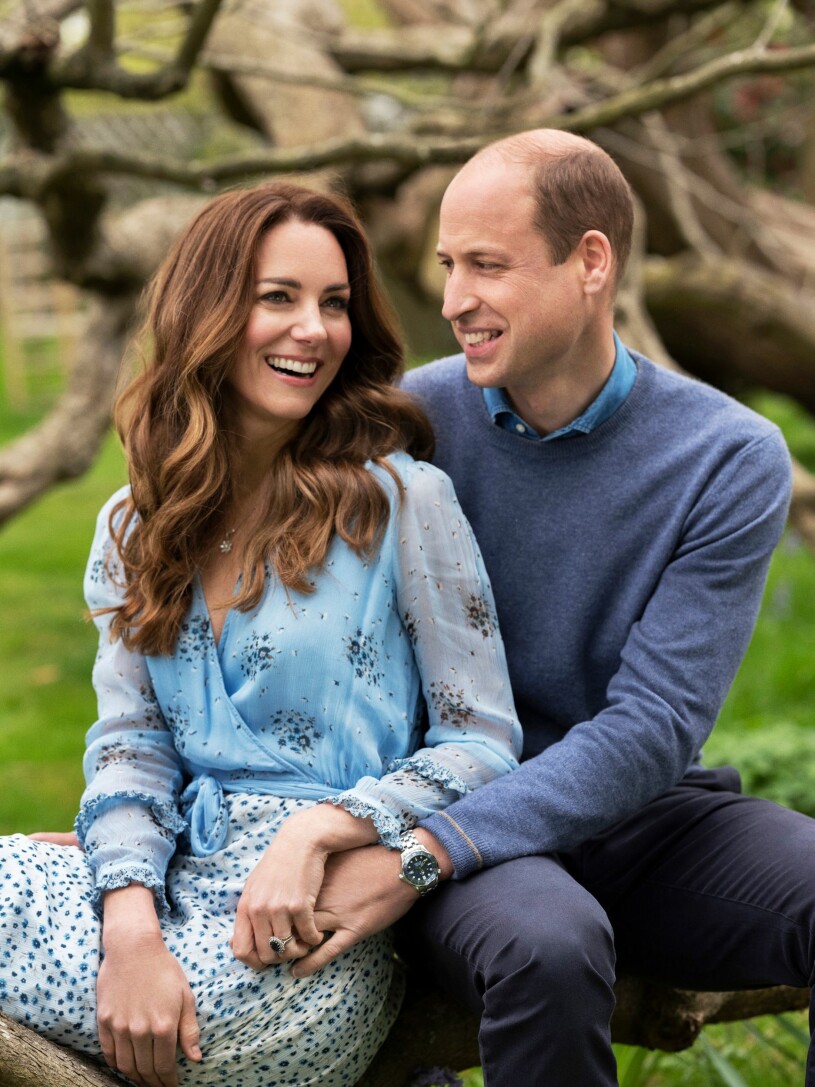 Foto: Kate Middleton och prins William firar tio år som gifta