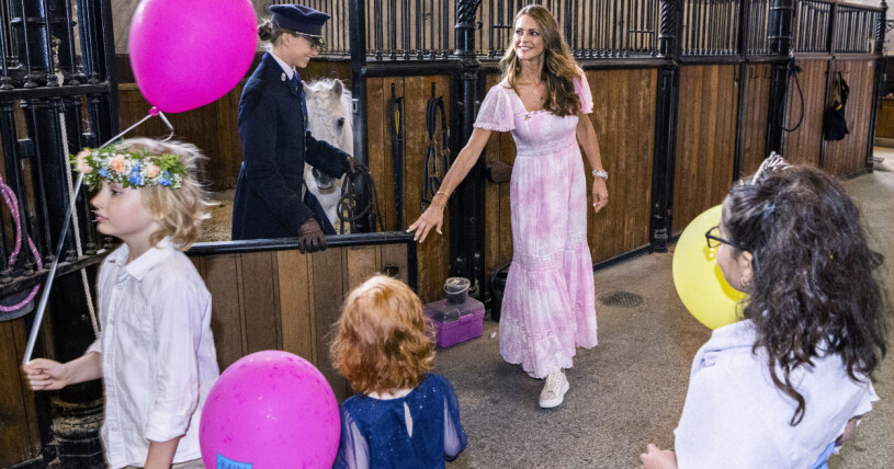 Vilket kalas det blev! Prinsessan Madeleine på hovstallet med Min Stora dag