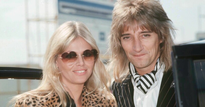Britt Ekland levde senare med Rod Stewart under ett par år.