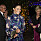 Kronprinsessan Victoria på fest på svenska ambassaden i Nairobi, i en ny maxiklänning från By Malina.