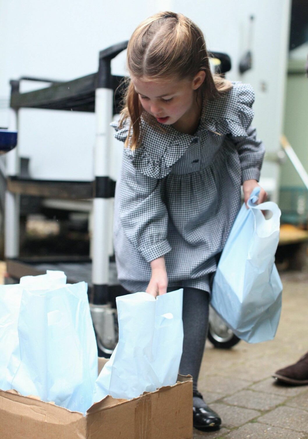 Prinsessan Charlotte fyller fem. Prinsessan Charlotte fyller fem.