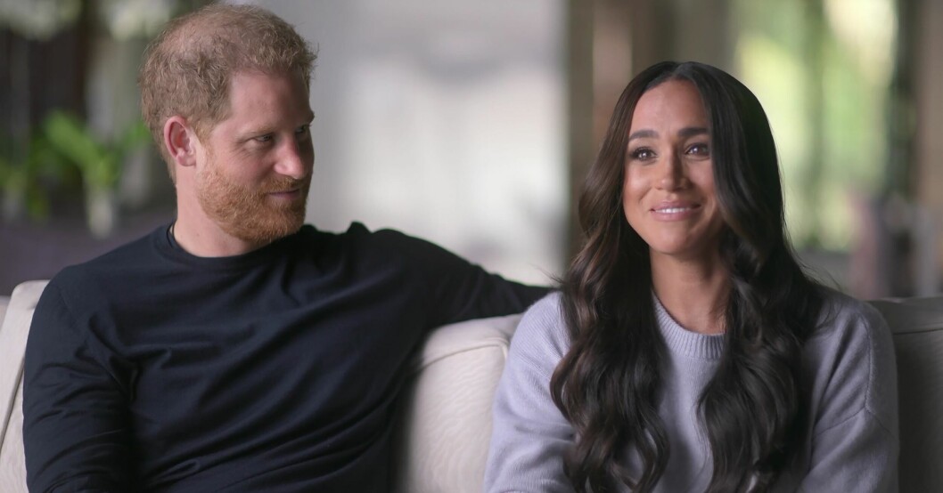 I dokumentären ”Harry & Meghan” pratar prins Harry och Meghan Markle om livet i den kungliga världen. Prins Harry och Meghan Markle