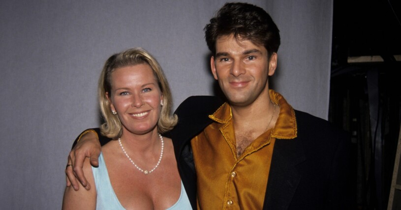 Efva Attling och Niklas Strömstedt 1992. Efva Attling och Niklas Strömstedt