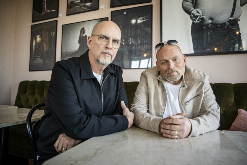 Mats och Håkan återförenades för att spela in Så mycket bättre 2022. Pressträff med deltagarna inför årets säsong av Så mycket bättre på TV4. Bilden: Nordman, Håkan Hemlin och Mats Wester