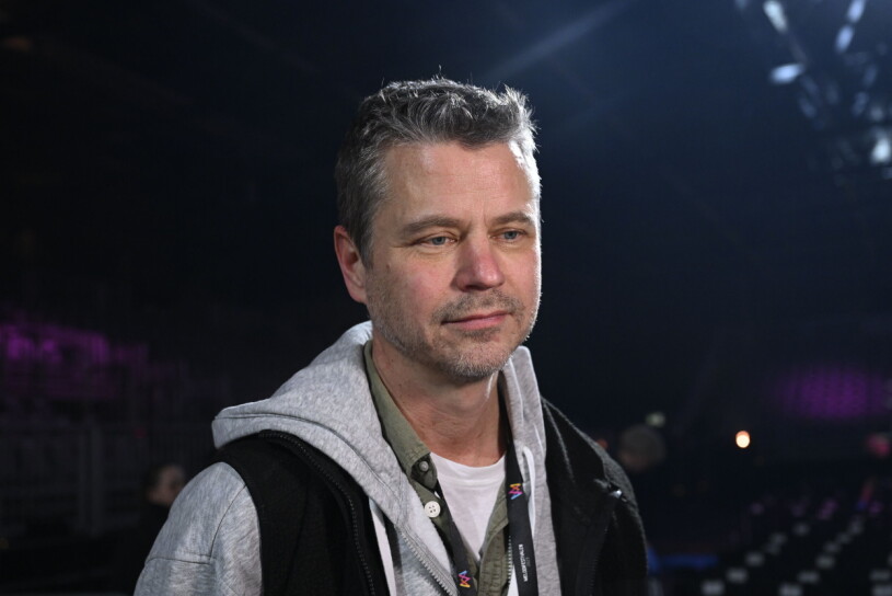 Melodifestivalens projektledare Anders Wistbacka slår tillbaka mot anklagelser om att startordningen skulle vara riggad. Anders Wistbacka, projektledare SVT, under en pressträff efter fredagens genrep inför tredje deltävlingen av Melodifestivalen i Lidköping.