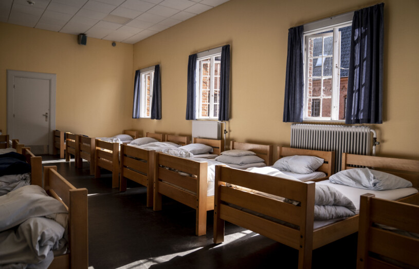 Sovsalen på Herlufsholm – prins Christians hem de kommande tre åren. Prins Christian Internatskolan Herlufsholm