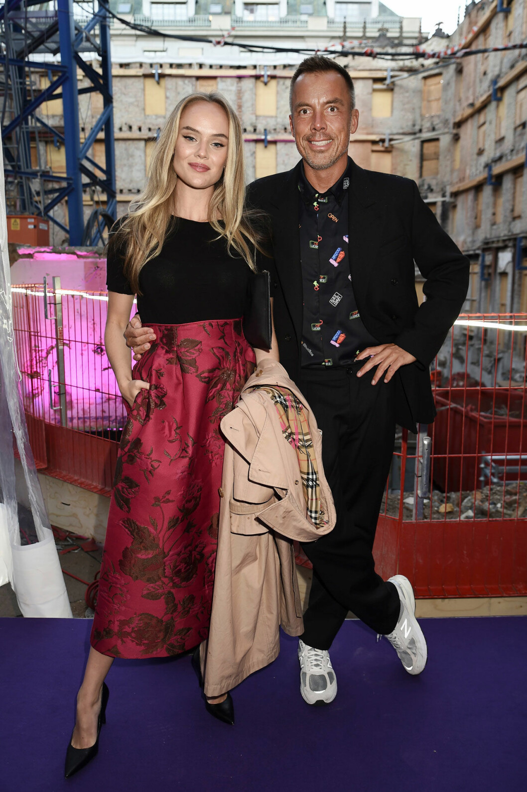 Amanda Winberg och Daniel Lindström såg fram emot en spännande afton. Amanda Winberg och Daniel Lindström såg fram emot en spännande afton.
