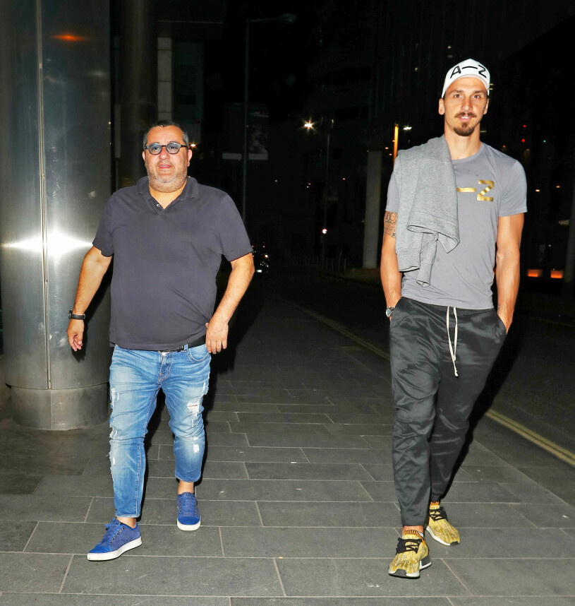 Zlatan och Mino var nära vänner i nästan 20 år.