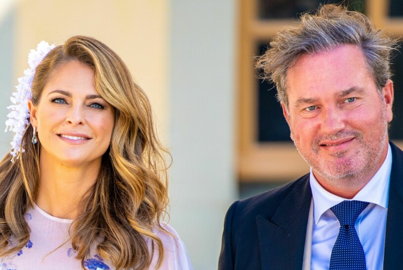 Prinsessan Madeleine och Chris O’Neill. Prinsessan Madeleine med sin man Christopher Chris O’Neill.