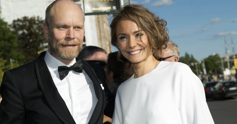 Kristian Luuk och Carina Berg på röda mattan 2015, året innan skilsmässan. Nu är hon gift med fotbollsspelaren Erik Berg. Kristian Luuk var gift med Carina Berg