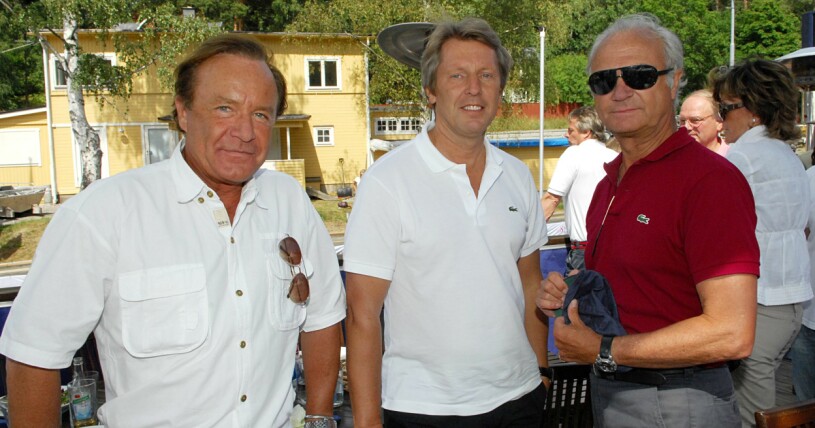Anders Lettström (till vänster) med Lars Guldstrand och kung Carl Gustaf, 2008 Anders Lettström, Lars Guldstrand och kung Carl Gustaf