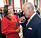 Kronprinsessan Mary på kung Charles fest på Buckingham Palace