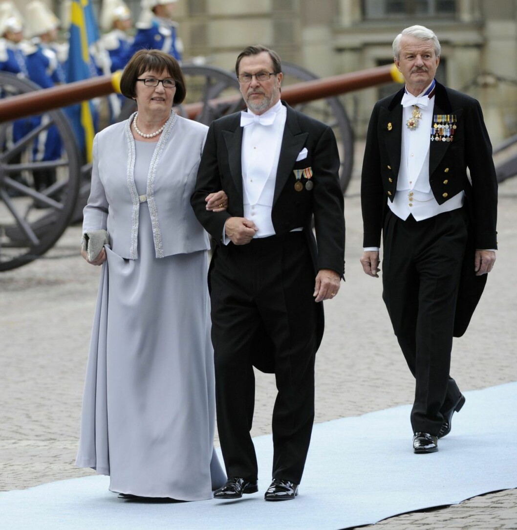 Ewa och Olle Westling på bröllopet 2010. Ewa och Olle Westling på bröllopet 2010.