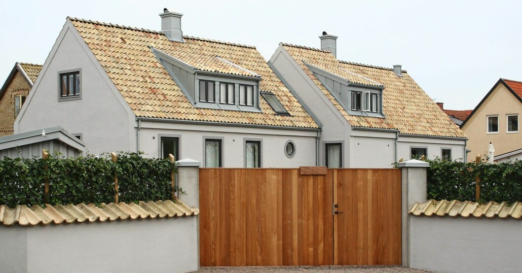 Det omtalade huset i Torekov.