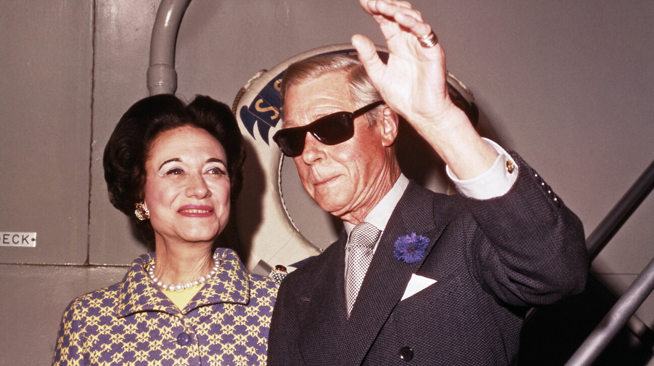 Wallis Simpson och kung Edvard