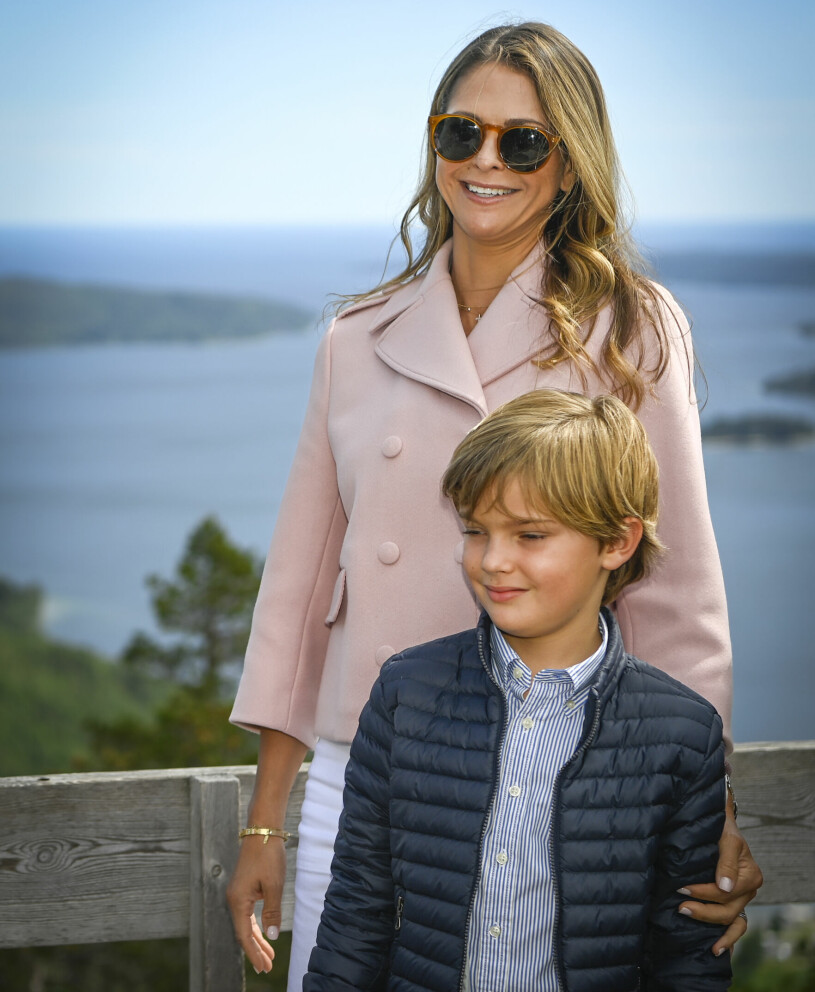 Prins Nicolas fick se Höga Kusten, för allra första gången.