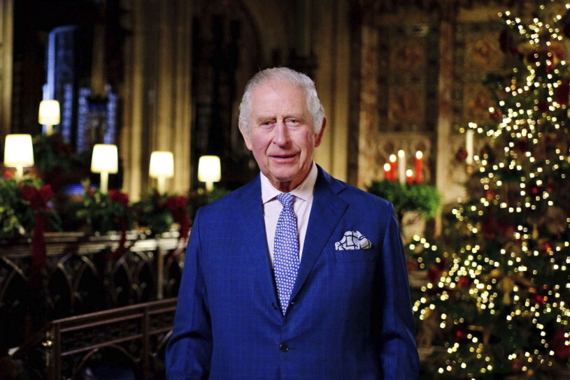 Charles made his first Christmas speech as king. King Charles Christmas speech