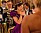Kronprinsessan Victoria skålar under galamiddagen för Willem-Alexander och Máxima