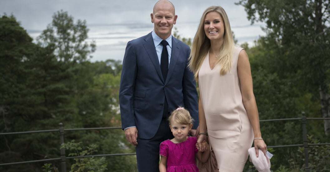 Mats Sundin med hustrun Josephine Sundin och dottern Bonnie för några år sedan.