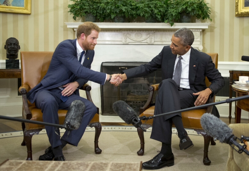 Harry och Barack. Those were the days.
