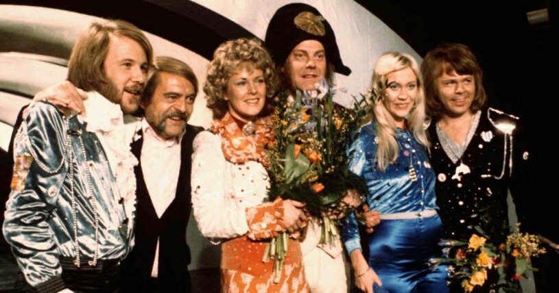 ABBA blev världsberömda över en natt efter framträdandet i Eurovision Song Contest 1974 ABBA