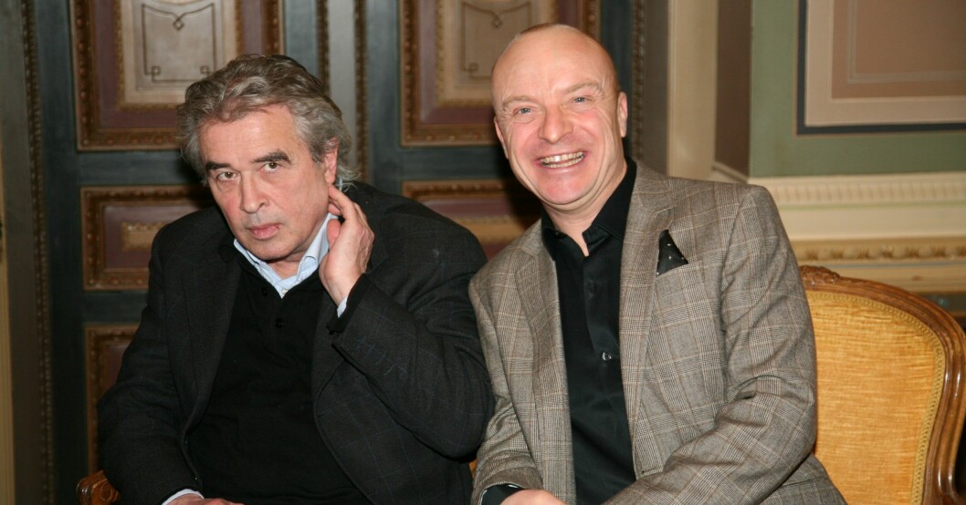 Staffan Scheja och Jonas Gardell var inte bästa vänner på slottet.