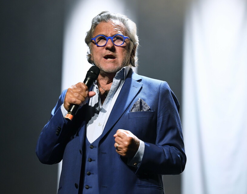 I dag är Tommy tillbaka på scenen – som här på Södra Teatern i augusti 2021. Tommy Körberg
