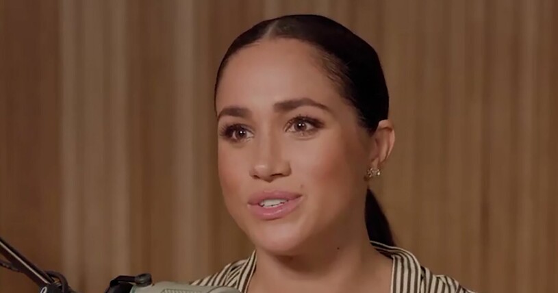 Meghan berättar i podcasten Archetypes om händelsen som var nära att kosta sonen Archies liv. Hertiginnan Meghan