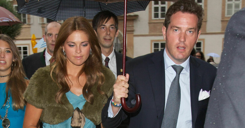Prinsessan Madeleine och Chris O'Neill 2011, ett år efter parets första möte. Prinsessan Madeleine och Chris O'Neill år 2011